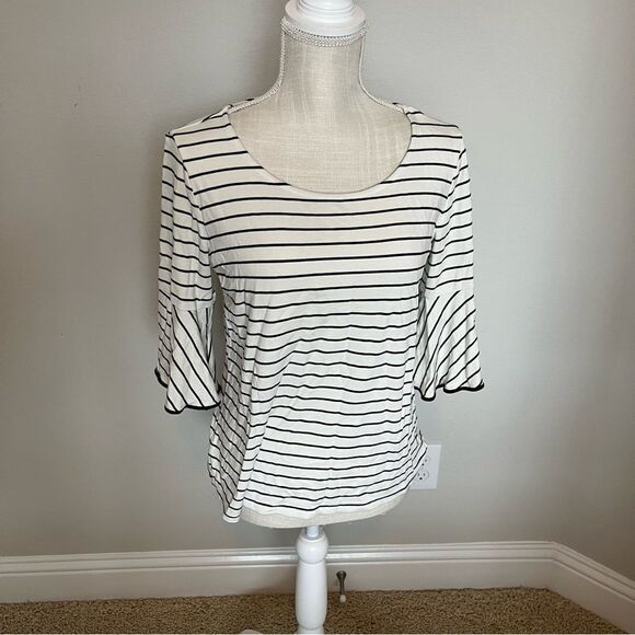 41 Hawthorn Tops - 41 Hawthorn Bell Sleeve Top Size Medium